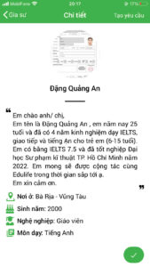 GIA SƯ TẠI VŨNG TÀU